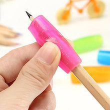 Load image into Gallery viewer, 4Pcs/lot Learning Partner Children Students Stationery Pencil Holding Practice Device For Correcting Pen Holder Postures Grip ,Ergonomic Pencil Grips Silicone for Right and Left Handed Users
