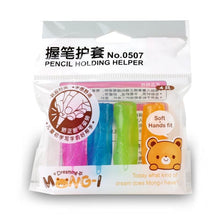 Load image into Gallery viewer, 4Pcs/lot Learning Partner Children Students Stationery Pencil Holding Practice Device For Correcting Pen Holder Postures Grip ,Ergonomic Pencil Grips Silicone for Right and Left Handed Users

