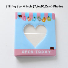 Load image into Gallery viewer, 50/100 Pockets Photo Album Hollow Heart Mini Photocard Holder 4/6 Inches Card Binder &amp; Stickers Storage Business Card Bag Polaroid Book Album Gifts For Valentines Day
