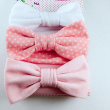 Load image into Gallery viewer, Modern 3Pcs Set Elastic Baby Headband Cute Bow Knot Kids Hair Bands For Newborn Baby Girl
