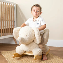 Load image into Gallery viewer, Nattou Rocking Toy Teddy Elephant - Beige
