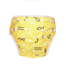Load image into Gallery viewer, Baby Reusable Swimming Diapers Cartoon Swimwear Children Adjustable Summer Nappy Pants Diaper for Babies
