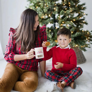 Santa’S Milk & Cookies Mug, Christmas Mug