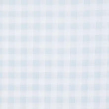 Load image into Gallery viewer, Light Blue Checkered Crib Sheet
