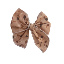 Load image into Gallery viewer, Sailor Bow Baby Girl Nylon Headband Bow Clips
