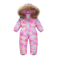 Load image into Gallery viewer, Modern Trend NEW Children's Clothing Jacket Snow Wear Coat Jumpsuit for Girls And Boys Winter Ski Suit For Kids
