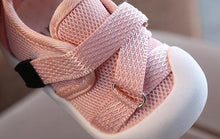 Load image into Gallery viewer, Flexible Boys Girls Breathable Mesh Shoes Slip-proof Soft Sole Shoes Baby Casual Toddler Shoes
