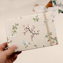 Load image into Gallery viewer, 6 Inch 100PCS Stylish and Simple Photo Album Small Photo Album on Fabric Polaroid Postcard Storage Brochure Fabric Memo Scrapbook Paper Baby Family Scrapbook Albums Creative Gifts
