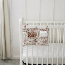 Load image into Gallery viewer, Crib Diaper Caddy Storage Organizer
