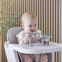 Load image into Gallery viewer, Stick 'n' Play Sensory Star Toy and Teether | For Baths, Highchairs and more
