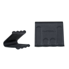 Load image into Gallery viewer, MASTERPAN Nonstick Stovetop Oven Grill Pan &amp; Stainless Steel Lid, Black 12" (30cm)
