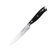 Load image into Gallery viewer, MASTERPAN Essential Chef’s Knife Bundle - 8" Chef’s Knife, 8" Slicer Knife &amp; 7" Santoku Knife - Stainless Steel Blades with Protective Covers
