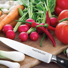 Load image into Gallery viewer, MASTERPAN Slicer Knife With Stainless Steel blade &amp; Cover, 8" (20cm)
