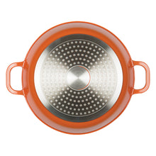 Load image into Gallery viewer, MASTERPAN Nonstick Dutch Casserole, Orange 3 Qt. 11" (28cm)

