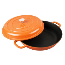 Load image into Gallery viewer, MASTERPAN Nonstick Dutch Casserole, Orange 3 Qt. 11" (28cm)
