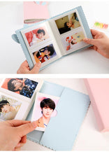 Load image into Gallery viewer, 64 Pockets 3 Inch Photo Album Book For Mini Photo Albums Birthday Gift Family Scrapbook Albums Family Anniversary Gift For Couple
