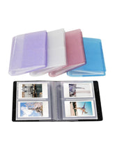 Load image into Gallery viewer, 64 Pockets 3 Inch Quicksand Photo Album Mini Instant Picture Storage Organizer Family Scrapbook Albums Family Anniversary Gift For Couple
