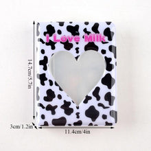 Load image into Gallery viewer, 64 Pockets 3 Inches Photo Album Card Holder Receipt Storage Hollow Love Heart Photo Holder Business Card Bag Kpop Photocard Holder Book Polaroid Book Album Gifts For Valentines Day
