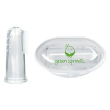 Load image into Gallery viewer, Green Sprouts Finger Toothbrush - Clear
