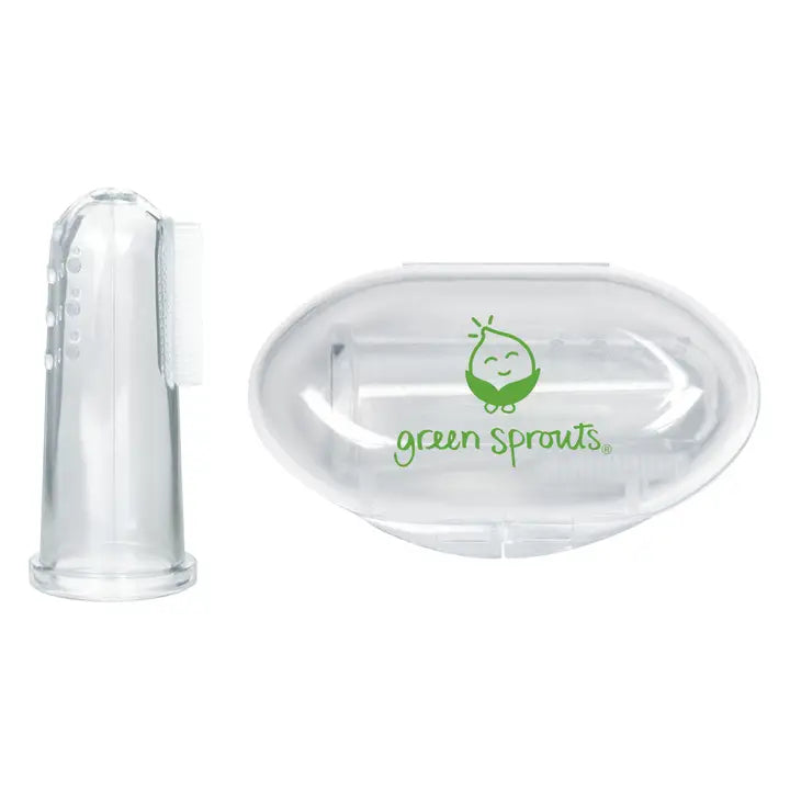 Green Sprouts Finger Toothbrush - Clear