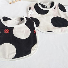 Load image into Gallery viewer, Two sides 100% Cotton Gauze Baby Bibs 6 Layers All Seasons Infant Unisex Clothing Accessories Bibs For Baby and Kids
