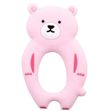 Load image into Gallery viewer, Baby Teether Silicone Rabbit Food Grade Bunny Teether Nursing Teething  Accessories Silicone Animal Teether For Kids and Baby
