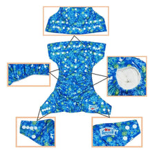 Load image into Gallery viewer, 6pcs/Pack Baby Cloth Diapers Microfleece Linning Pocket Diaper Washable Reusable High Quality Nappy
