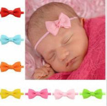 Load image into Gallery viewer, Christmas Baby Girl Headband Hair Accessories Cloth Tie Newborn Headwear Ribbon Bow For Girls
