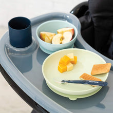 Load image into Gallery viewer, Nattou Silicone Children’s Tableware Set 4-Piece with Non-Slip Suction Plate &amp; Bowl

