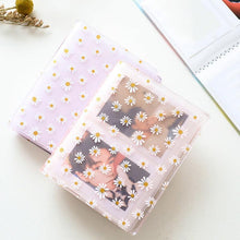 Load image into Gallery viewer, 72 Pockets Book Album for PVC 3/4/5/6 Inch Album Daisy Printing 3 inch Photo paper Mini Films Transparent Photo Album Book Gifts For Friends And Coin Collectors
