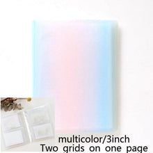 Load image into Gallery viewer, 72 Pockets Book Album for PVC 3/4/5/6 Inch Album Daisy Printing 3 inch Photo paper Mini Films Transparent Photo Album Book Gifts For Friends And Coin Collectors
