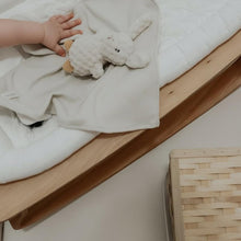 Load image into Gallery viewer, Coco Ivory Waffle Knit Blanket

