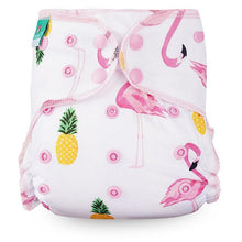 Load image into Gallery viewer, Baby Cloth Diaper Reusable Heavy Wetter Hybrid Waterproof  Bamboo Washable Baby Nappy Diapers For Girls and Boys Baby

