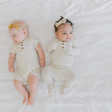 Load image into Gallery viewer, oatmeal ribbed two-piece set
