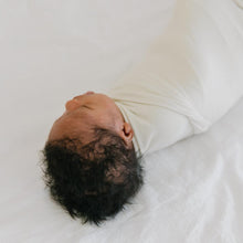 Load image into Gallery viewer, oatmeal ribbed stretchy swaddle
