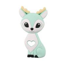 Load image into Gallery viewer, Baby Teether Silicone Rabbit Food Grade Bunny Teether Nursing Teething  Accessories Silicone Animal Teether For Kids and Baby
