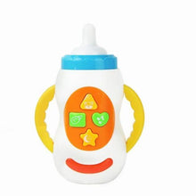 Load image into Gallery viewer, Baby Simulation Milk Bottle Toy LED Flashing Baby Bottle With Sound and Light Toys For Baby
