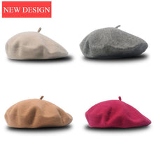 Load image into Gallery viewer, Modern Art Baby Hat for Girls Candy Beret Hat Kids Caps for Girls In elegant caps
