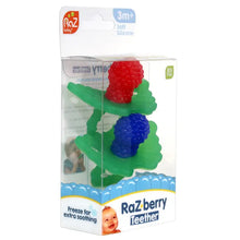Load image into Gallery viewer, Razberry Silicone Teether 2PK
