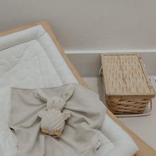 Load image into Gallery viewer, Coco Ivory Waffle Knit Blanket
