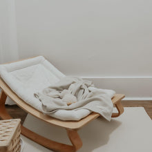 Load image into Gallery viewer, Coco Ivory Waffle Knit Blanket
