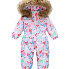 Load image into Gallery viewer, Modern Trend NEW Children's Clothing Jacket Snow Wear Coat Jumpsuit for Girls And Boys Winter Ski Suit For Kids
