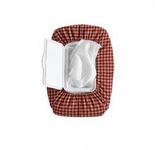 Load image into Gallery viewer, Gingham Wet Wipe Cover
