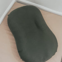 Load image into Gallery viewer, Moss Ribbed Baby Lounger Cover
