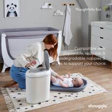 Load image into Gallery viewer, Shnuggle Eco-Touch Nappy Bin Diaper Pail
