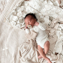 Load image into Gallery viewer, Oat Ribbed Stretch Swaddle
