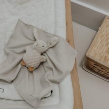 Load image into Gallery viewer, Coco Ivory Waffle Knit Blanket
