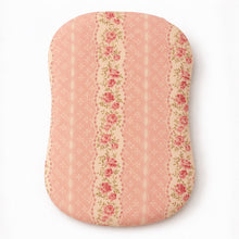 Load image into Gallery viewer, Pink Rose Ruffle Baby Lounger Cover
