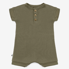 Load image into Gallery viewer, Olive Ribbed Romper
