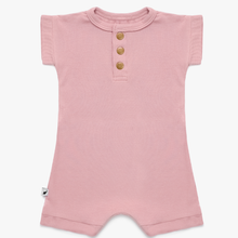 Load image into Gallery viewer, blush ribbed romper
